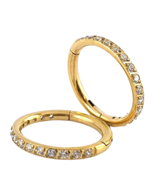 Clicker Serti Strass